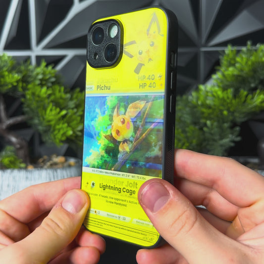 PokiCase® 3D Reflective Pikachu Case