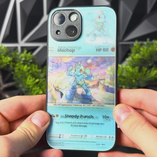 PokiCase® 3D Reflective Machamp Case