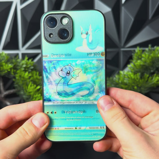 PokiCase® 3D Reflective Dragonite Case